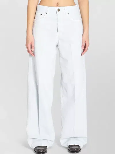 Haikure Bethany Wide Leg Regular Fit Jeans In White