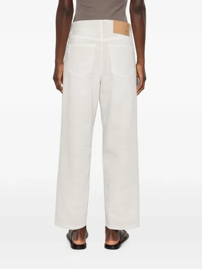 Haikure Betty Bull Straight-leg Jeans In White