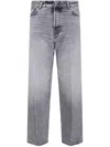 Haikure Low-rise Wide-leg Jeans In Gray