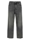 Haikure Wide-leg Jeans In Gray