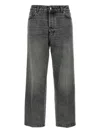 Haikure Wide-leg Mid-rise Jeans In Blue