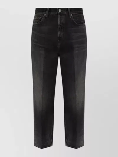 Haikure Betty High Rise Straight Leg Denim In Blue