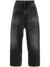 Haikure Wide-leg Mid-rise Jeans