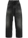 Haikure Wide-leg Mid-rise Jeans