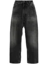 Haikure Wide-leg Mid-rise Jeans
