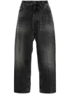 Haikure Wide-leg Mid-rise Jeans