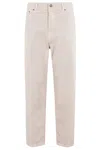 Shop Haikure Betty Twill 45. Barrel Fit Pants In Neutrals