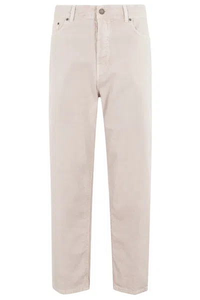 Haikure Betty Twill 45. Barrel Fit Pants In Neutrals