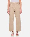 Haikure Beige Betty Twill 45 Jeans In Beige