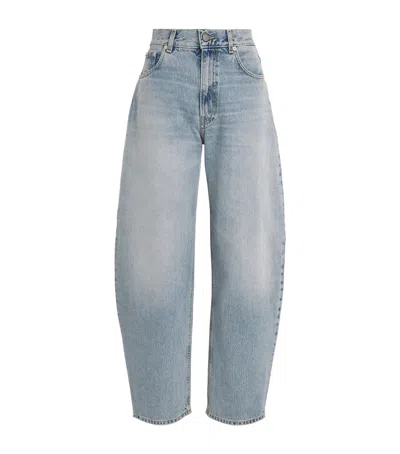 Haikure Bibi Barrel-leg Jeans In Blue