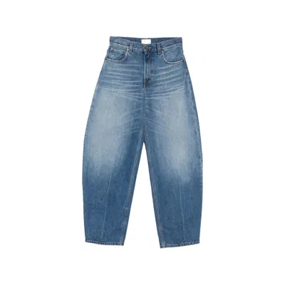 Haikure Bibi Barrel-leg Jeans In Blue