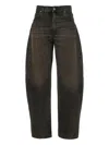 Haikure High-rise Wide-leg Jeans With Belt Loops