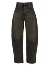 Haikure High-rise Wide-leg Jeans With Belt Loops