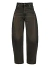 Haikure High-rise Wide-leg Jeans With Belt Loops