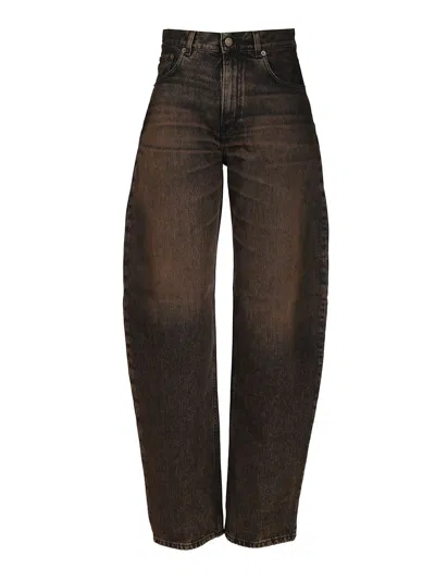 Haikure Bibi Brown Black Jeans Black