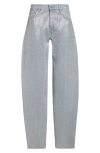 Haikure Bibi Crystal Embellished Balloon Leg Jeans In Blue