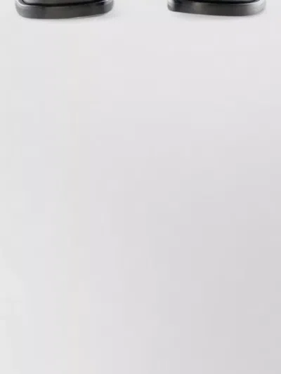 Haikure Bibi Denim Trousers Contrast Stitching Belt Loops In Blue