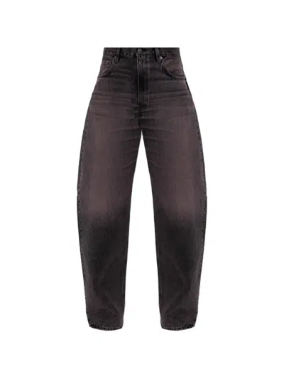 Haikure Bibi Faded-effect Jeans In Brown