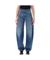Haikure Women Blue Denim Jeans In Blue