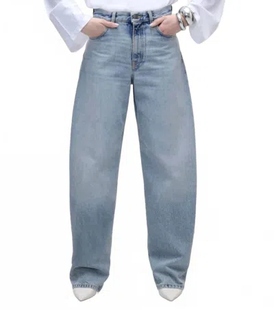 Haikure Bibi Short Authentic Trousers In Denim In Blue