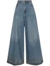 Haikure Woman Jeans Blue Size 28 Organic Cotton In Blue