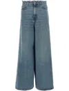 Haikure Big Bethany Wide Leg Jeans In Blue