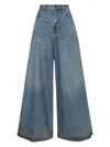 Haikure Woman Jeans Blue Size 28 Organic Cotton In Blue