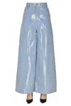 Haikure Big Bethany Shiny Sky Jeans In Light Denim