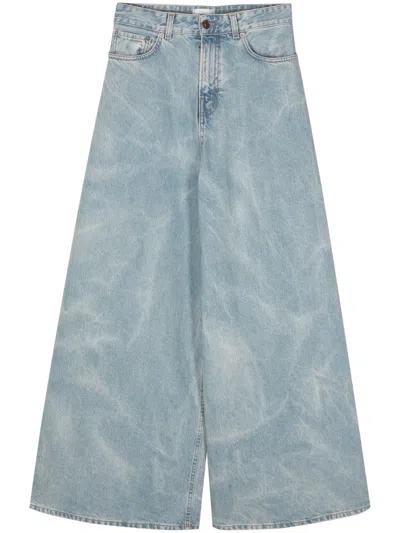 Haikure Big Bethany Wide-leg Jeans In Blue