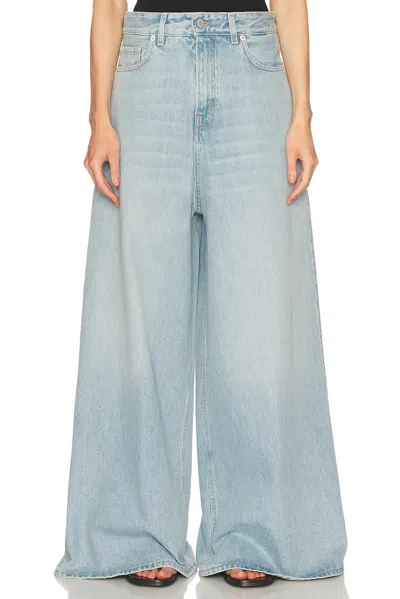 Haikure Winona Wide Leg Jeans In Blue