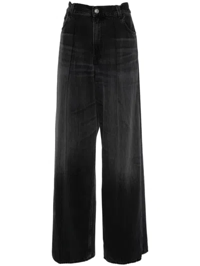 HAIKURE BLACK CANDY WIDE-LEG JEANS