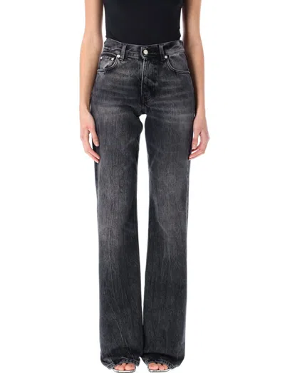 HAIKURE BLACK DENIM JEANS
