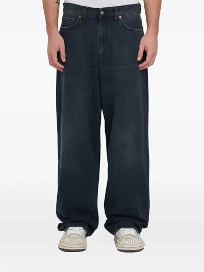 Haikure Black Denim Jeans In Blue