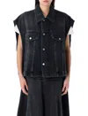 Haikure Black Gail Mid Denim Jacket