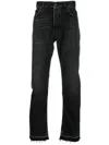 Haikure Regular Fit Denim Jeans In Black