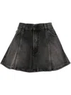 Haikure Margaux Mini Skirt In Black