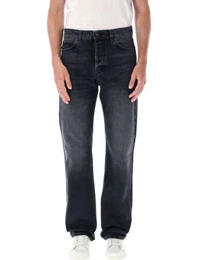HAIKURE BLACK STRAIGHT FIT JEANS