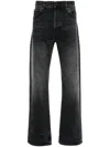 Haikure Jeans Washed Effect In Black