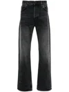Haikure Jeans Washed Effect In Black  