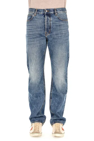 Haikure Blake Model Pure Cotton Jeans In Blue