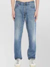 Haikure Blake Regular Fit Faded Denim Pants In Blue