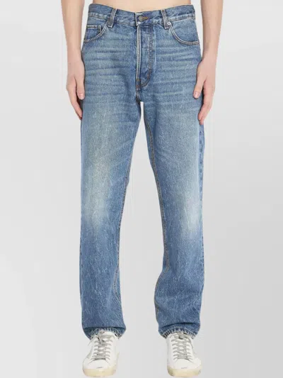 HAIKURE BLAKE REGULAR FIT FADED DENIM PANTS