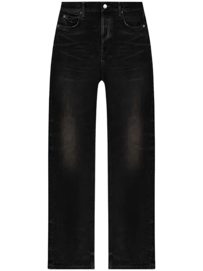 Haikure Blake Straight-leg Jeans In Black