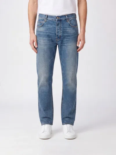 Haikure Blake Straight-leg Jeans In Blue Cotton Denim