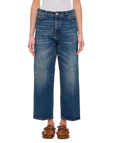 Haikure Blue Betty Relaxed-fit Mid-blue Jeans