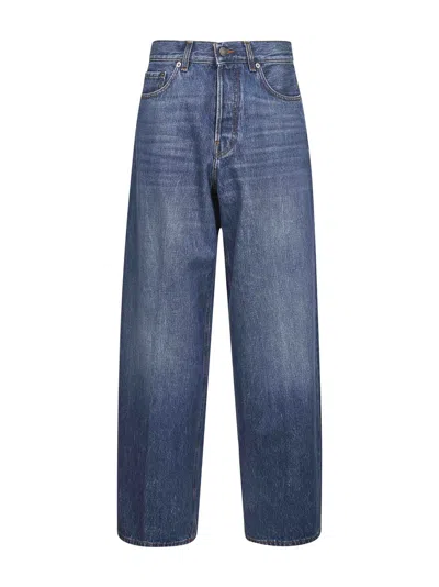 HAIKURE BLUE COTTON DENIM BETHANY JEANS