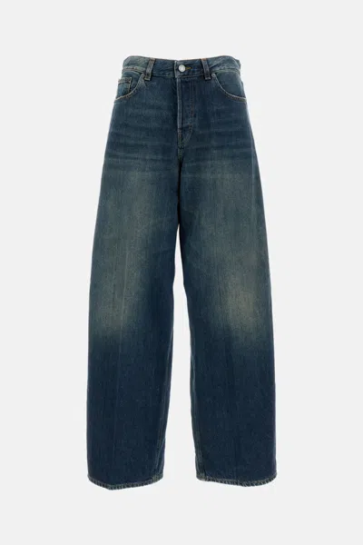 Haikure Blue Cotton Jeans