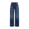 Haikure Women Blue Denim Jeans In Blue