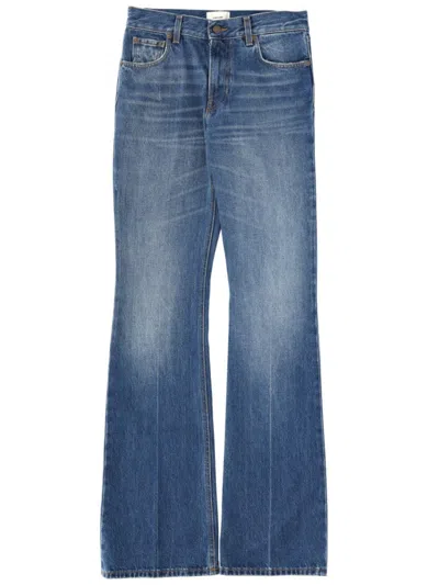 Haikure Blue Flared High Rise Jeans