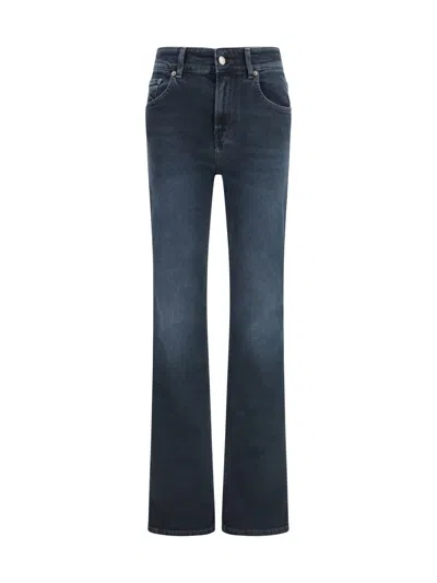 Haikure Gery Low-rise Slim-fit Jeans In Blue